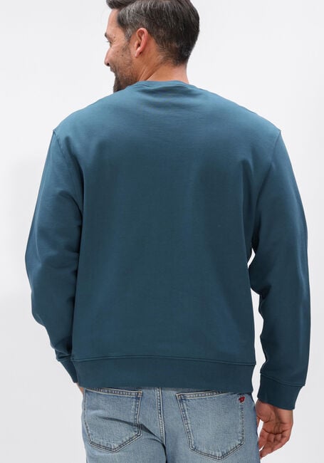 Petrol CALVIN KLEIN Sweater LS 350TERRY EY WHSL BADGE CREWNE - large