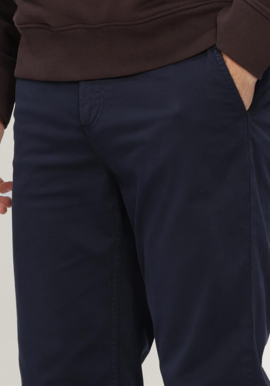 Donkerblauwe BOSS ORANGE Chino CHINO_TAPERED - large