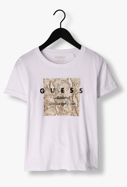 Guess T-Shirt Fille K84I15 Rose - 100% Coton Manches Longues