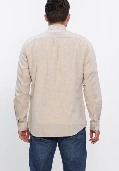 Beige BARBOUR Casual overhemd NELSON TAILORED SHIRT - large