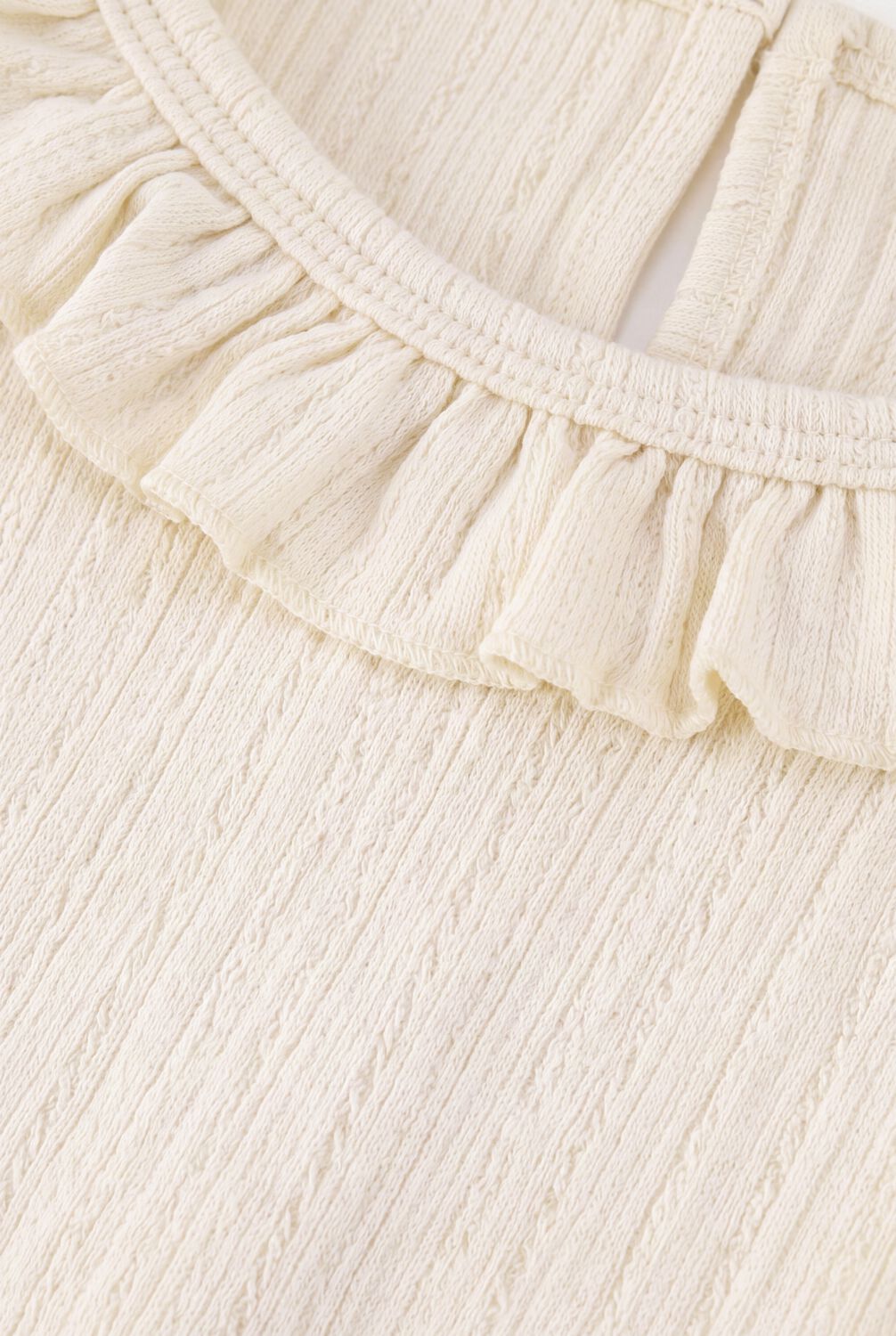 LIL' ATELIER Meisjes Tops & T-shirts Nmfonela Ls Slim Top Lil Creme