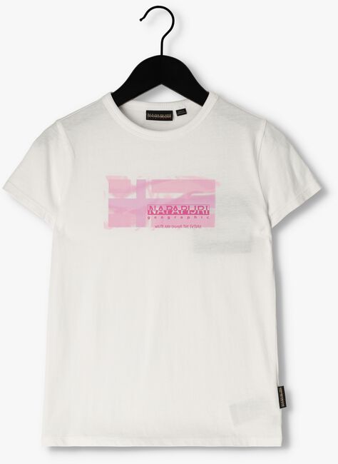Witte NAPAPIJRI T-shirt K S-ZAMORA GIRL - large