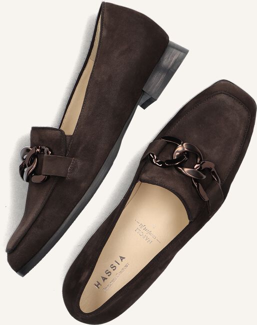 Bruine HASSIA Loafers NAPOLI Bruine HASSIA Loafers NAPOLI - large