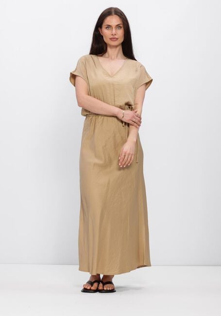 Beige BEAUMONT Maxi jurk AYMEE DRESS - large