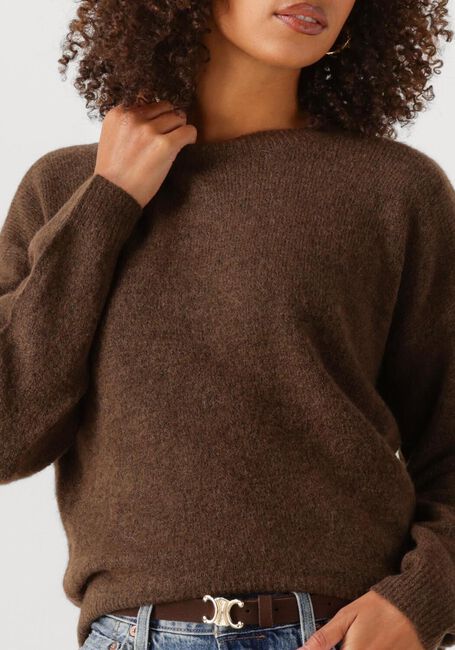 Bruine MSCH COPENHAGEN Trui MSCHFESTINA HOPE PULLOVER - large