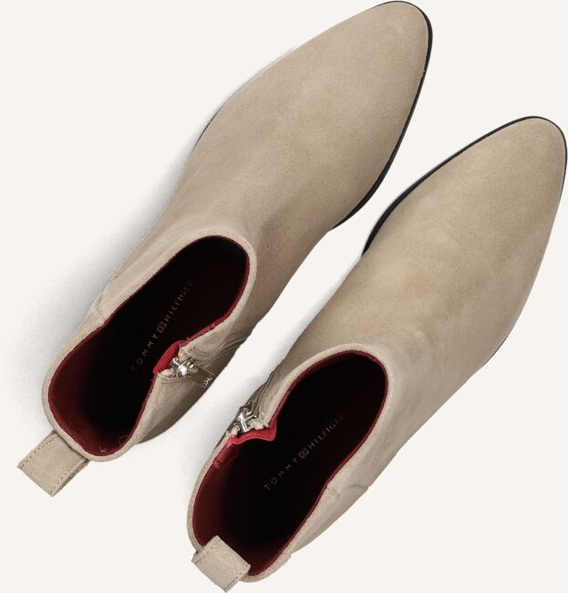 Beige TOMMY HILFIGER Enkellaarsjes LOW COWBOY FLAT Beige TOMMY HILFIGER Enkellaarsjes LOW COWBOY FLAT - large