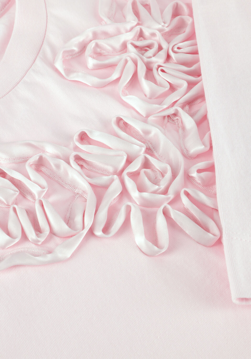 Roze Y.A.S. T-shirt YASVISELY SS TEE - large