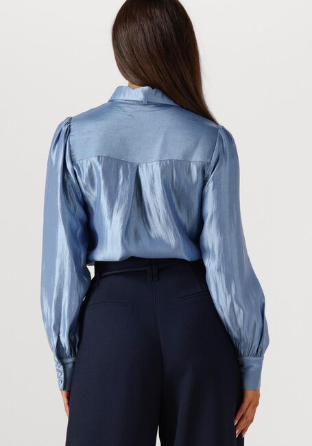 Donkerblauwe AAIKO Blouses VERONNE TIE SHIMM RAY 517 2 - large