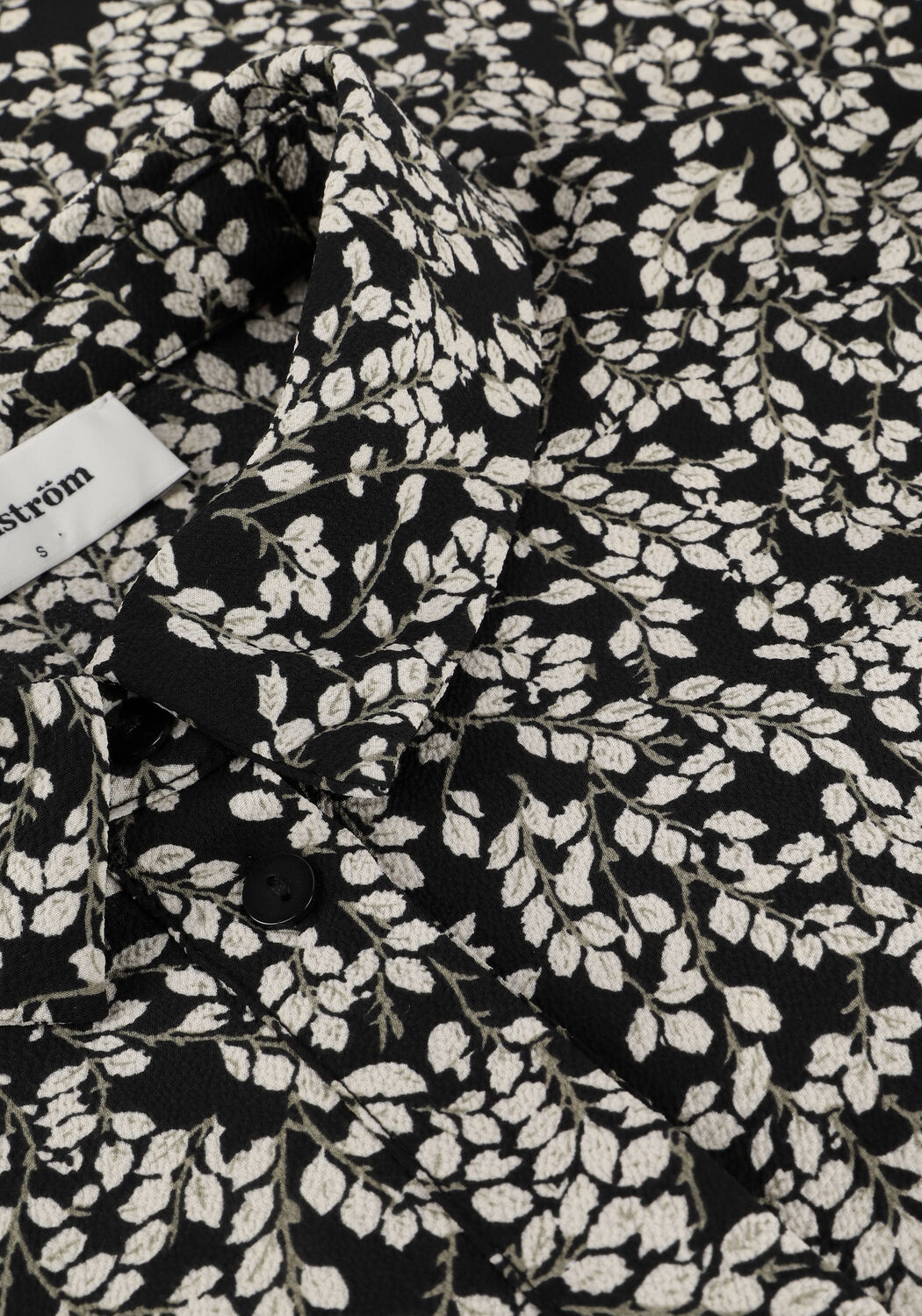 Zwarte MODSTR&Ouml;M Blouses ODA PRINT SHIRT - large