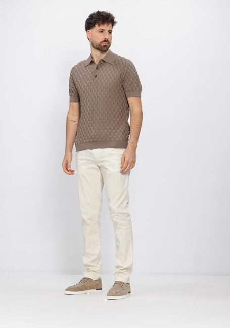 Ecru TOMMY HILFIGER Lange broeken BLEECKER PRINTED STRUCTURE - large