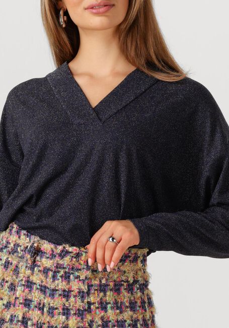 Blauwe STUDIO AMAYA Blouses ALMA - large