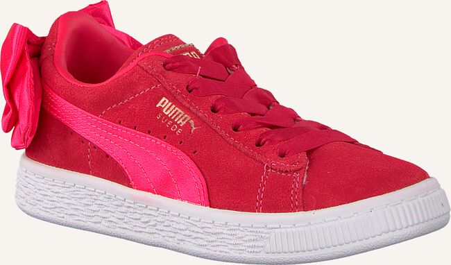 Roze PUMA Lage sneakers SUEDE BOW AC PS/INF Roze PUMA Lage sneakers SUEDE BOW AC PS/INF - large