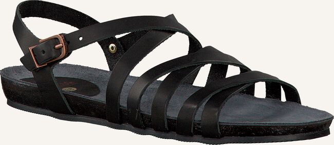 Zwarte FRED DE LA BRETONIERE Platte sandalen 170010028 Zwarte FRED DE LA BRETONIERE Platte sandalen 170010028 - large