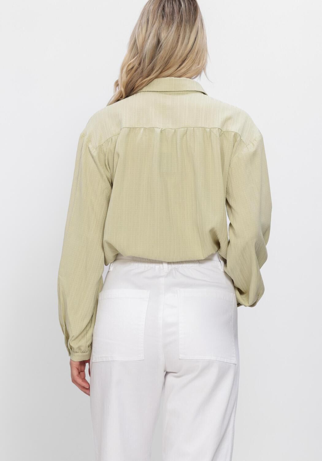 Groene YDENCE Blouses BLOUSE QUINCY - large