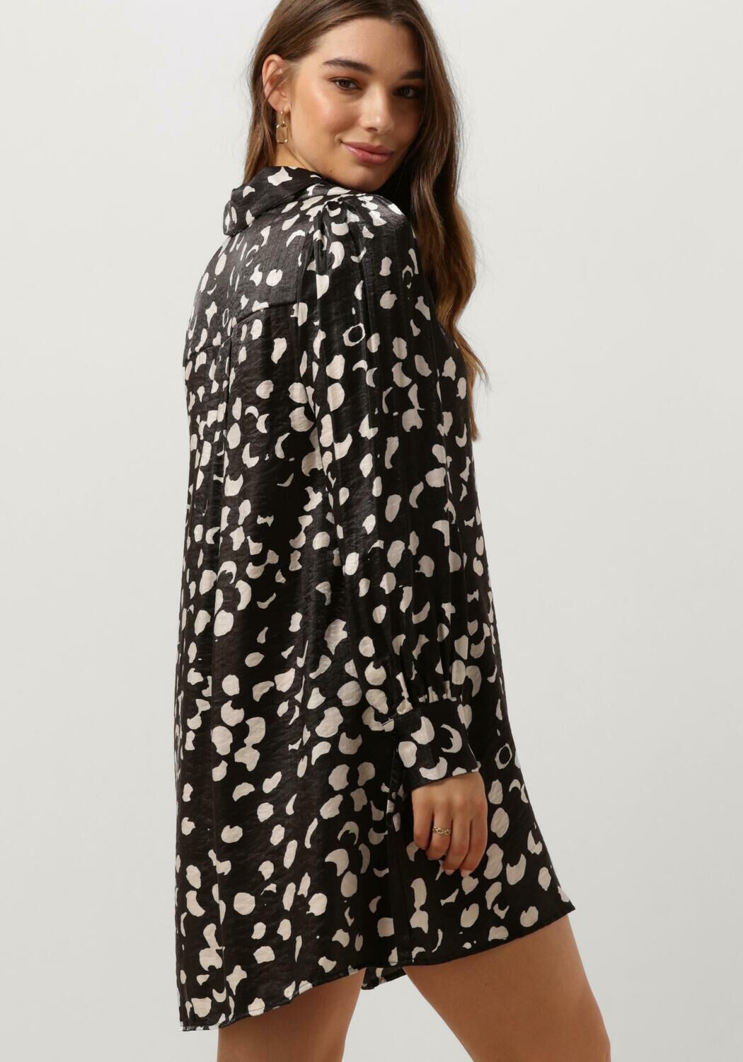 OBJECT Dames Jurken Objomika L s Dress Zwart