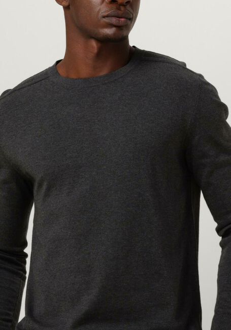 Grijze SELECTED HOMME Trui SLHBERG CREW NECK NOOS - large