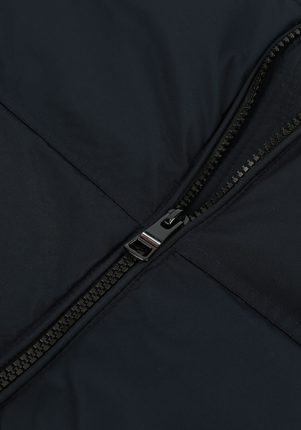 Donkerblauwe TOMMY HILFIGER Gewatteerde jas HILFIGER DOWN STAND COLLAR JKT - large