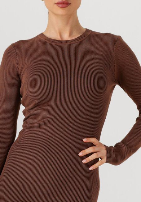 Bruine SILVIAN HEACH Maxi jurk MIDI DRESS SZABO - large