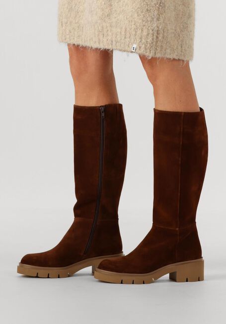 Bruine SOFTWAVES Hoge laarzen VERA 06 - large