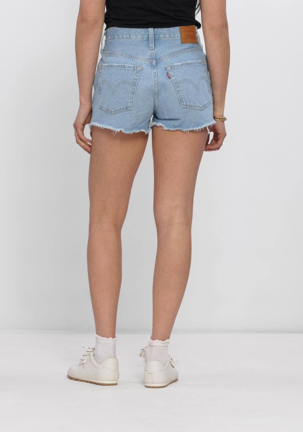 Blauwe LEVI'S Shorts 501 ORIGINAL SHORT MID S - large