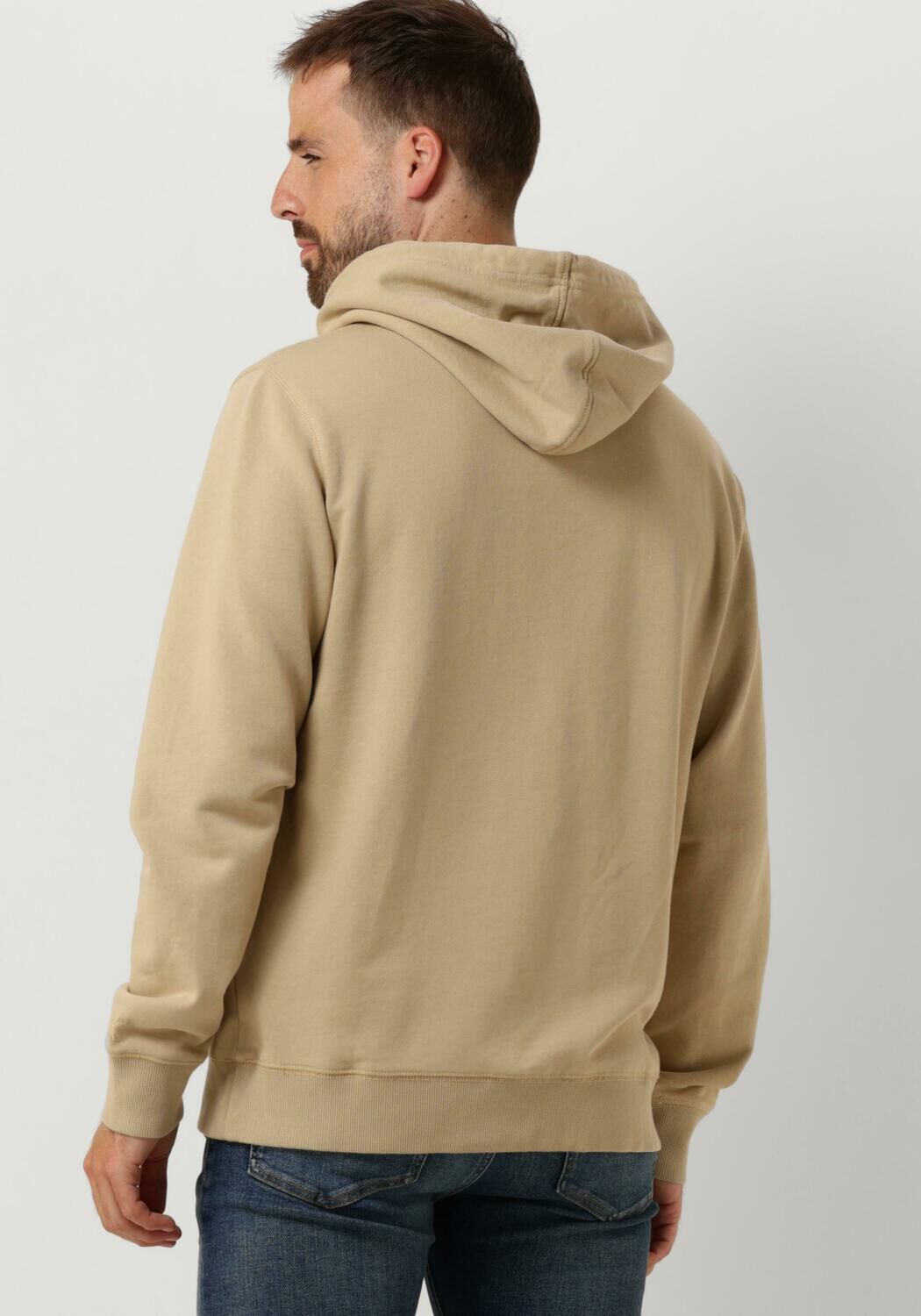 CALVIN KLEIN Heren Truien & Vesten Washed Monologo Hoodie Khaki