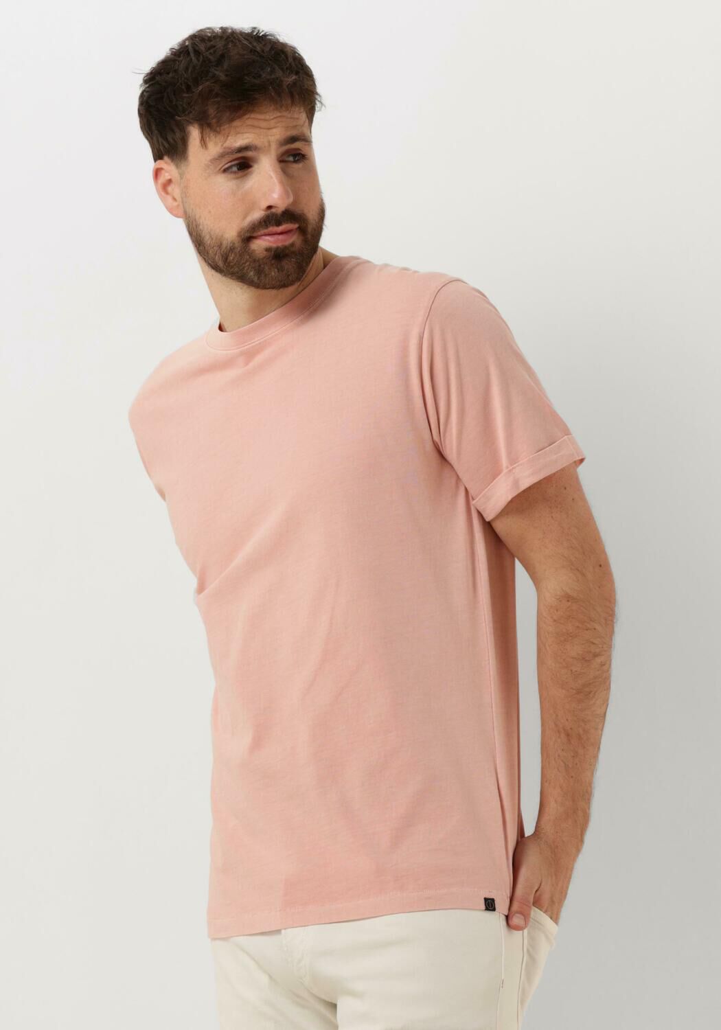 Dstrezzed Heren Polo & T-shirts Nick Tee Pink Heren