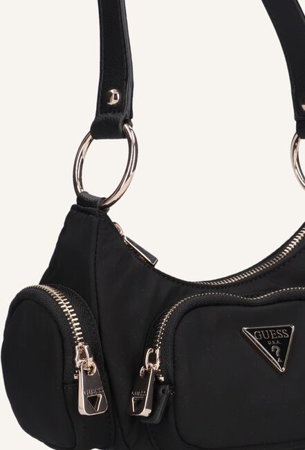 Zwarte GUESS Schoudertas ECO GEMMA MINI SHOULDER BAG Zwarte GUESS Schoudertas ECO GEMMA MINI SHOULDER BAG - large