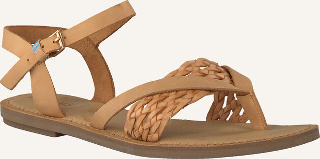 Camel TOMS Platte sandalen WM LEXIE SAND Camel TOMS Platte sandalen WM LEXIE SAND - large