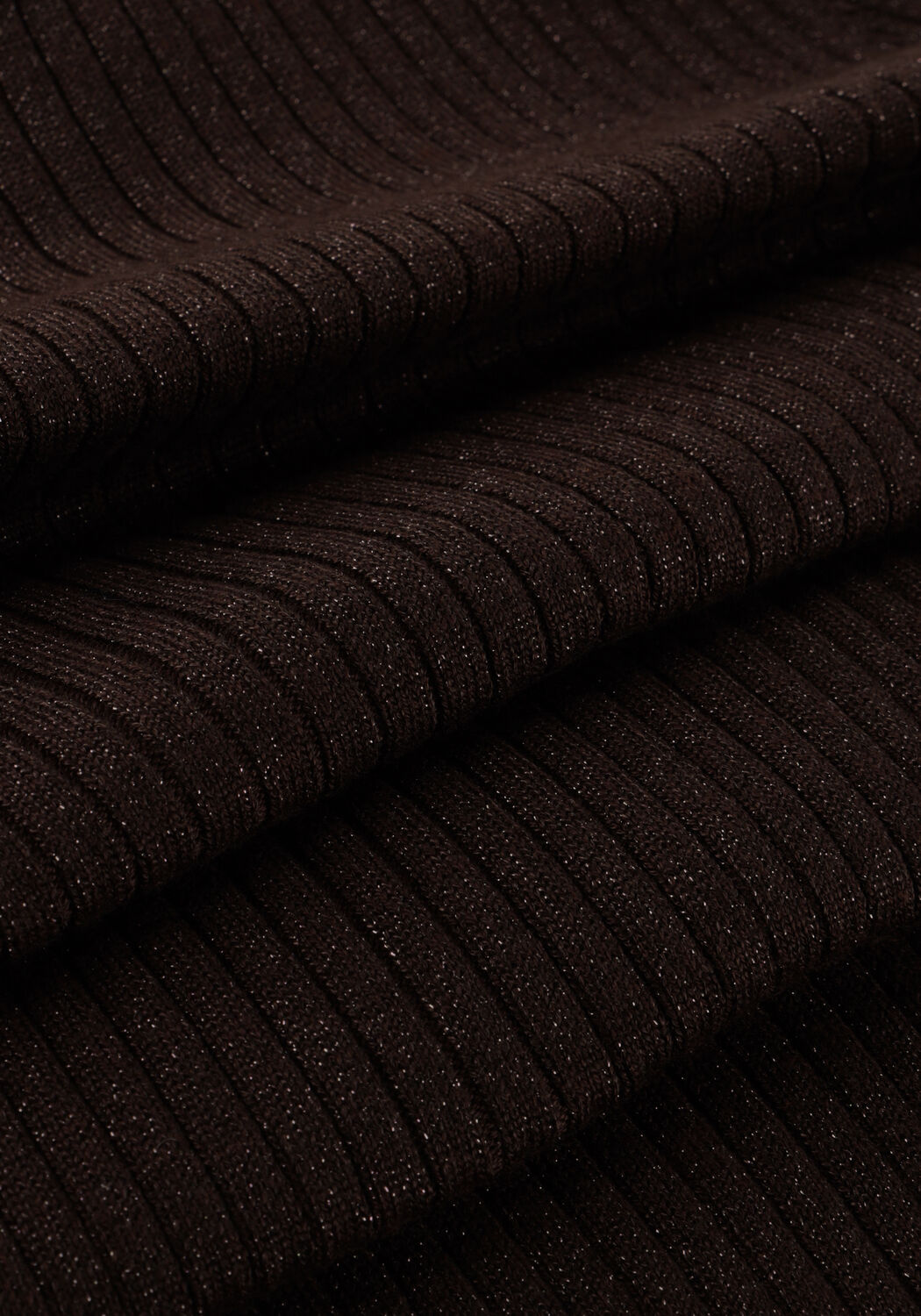 Bruine SELECTED WOMEN Coltrui SLFLYDIA LS KNIT ROLLNECK LUREX B - large