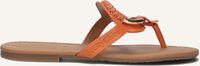 Oranje SEE BY CHLOÉ Teenslippers HANA - medium