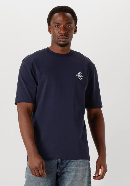 Donkerblauwe THE GOODPEOPLE T-shirt TYLER - large