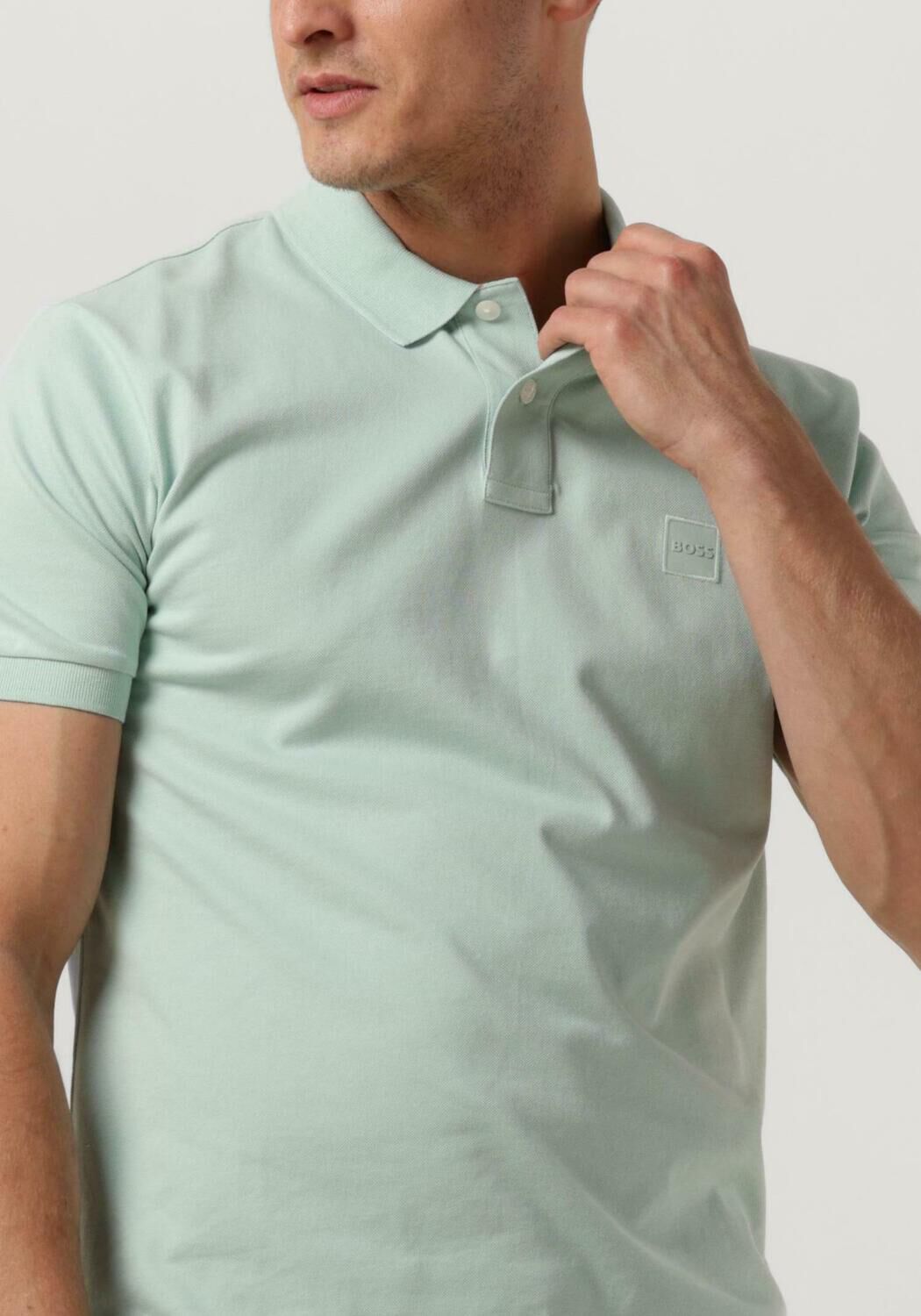 BOSS ORANGE Heren Polo's & T-shirts Passenger Mint