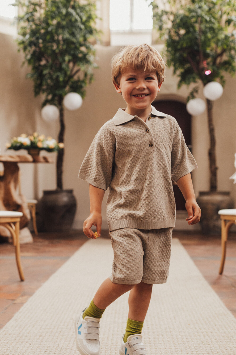 Taupe BAJE STUDIO T-shirt MILO - large