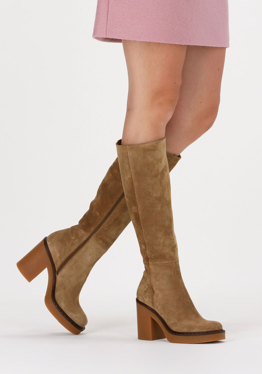 Cognac NOTRE-V Hoge laarzen 32290 | Omoda