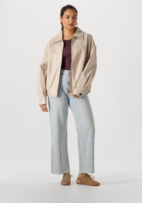 Lichtblauwe WITHBLACK Wide jeans WBLABIGALE HW STRAIGHT JEANS - large