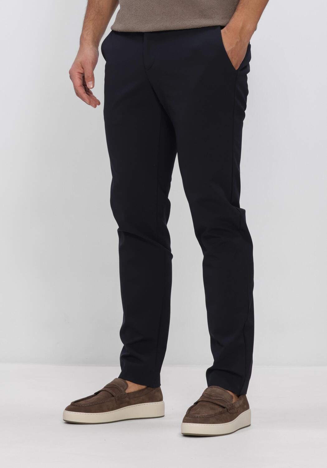 Donkerblauwe ALBERTO Pantalon MOVE - large