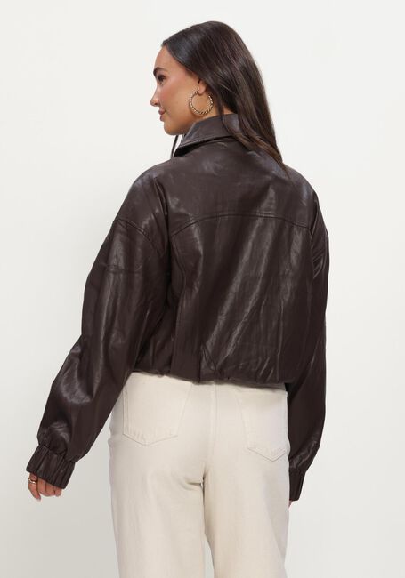 Bruine NUKUS Jack DELILA JACKET PU - large