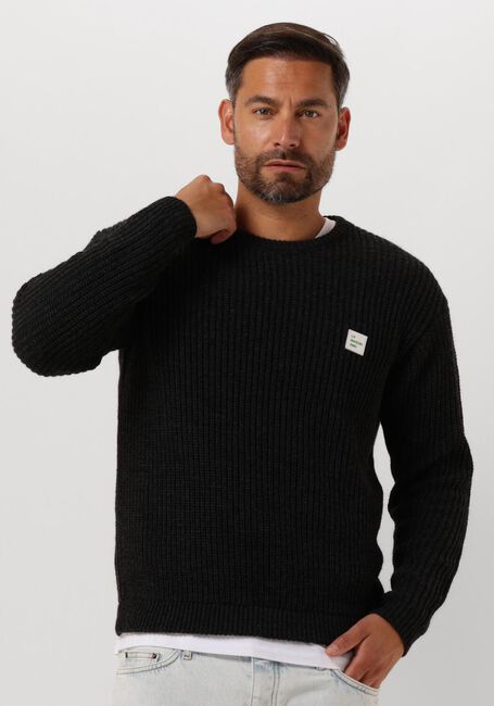 Grijze AMERICAN VINTAGE Trui CRASHWAY CREW - large