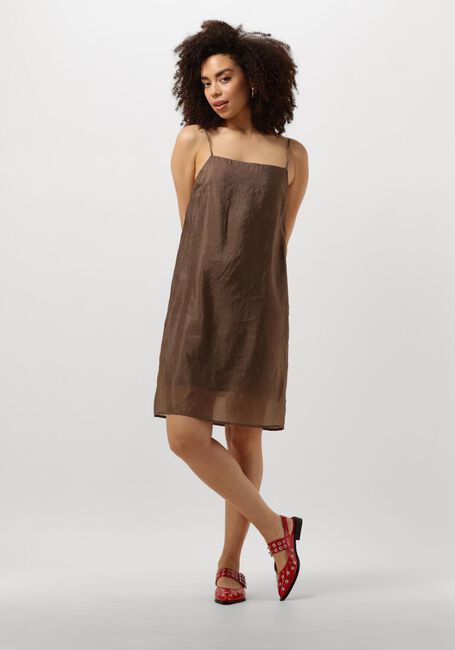 Bruine MODSTRÖM Mini jurk IDRISMD DRESS - large