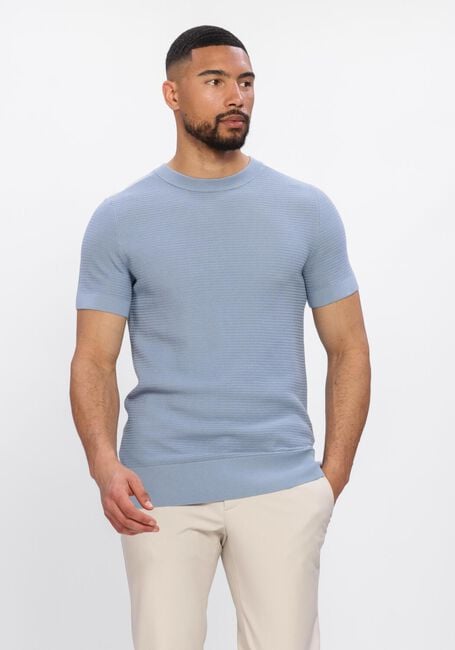 Blauwe SAINT STEVE T-shirt HEIN - large