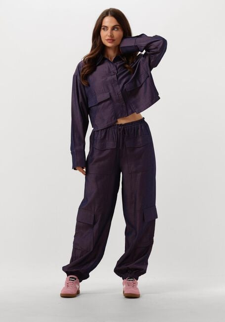 Paarse REFINED DEPARTMENT Cargobroeken VIKKI - large