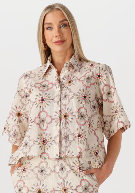 Beige EST'SEVEN Blouses ALIJAH BLOUSE BATIK - large