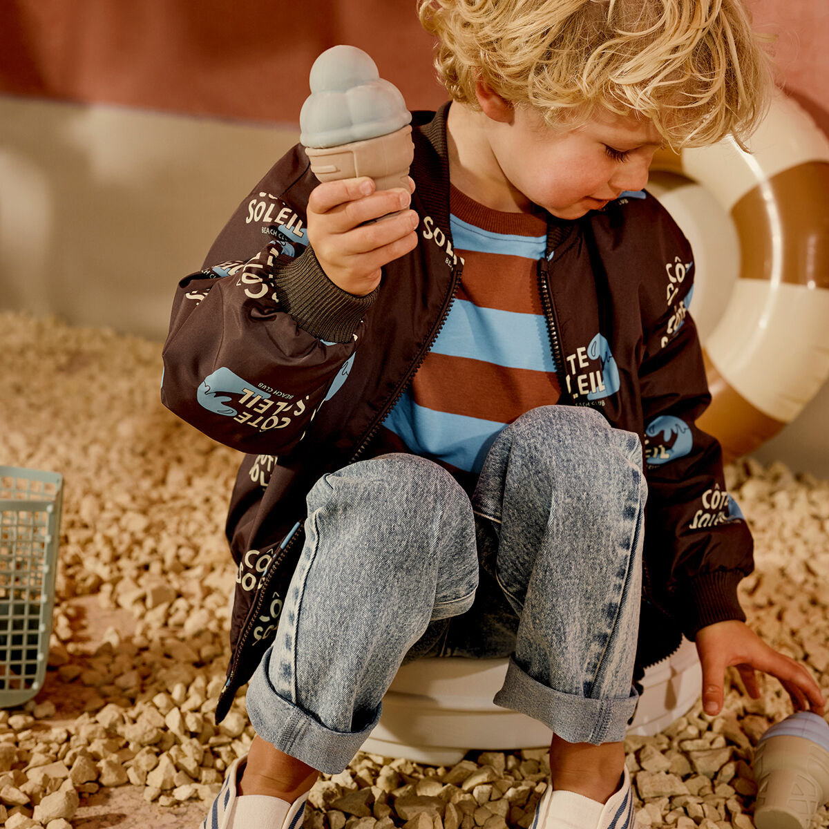 Blauwe Z8 Barrel jeans JOES - large