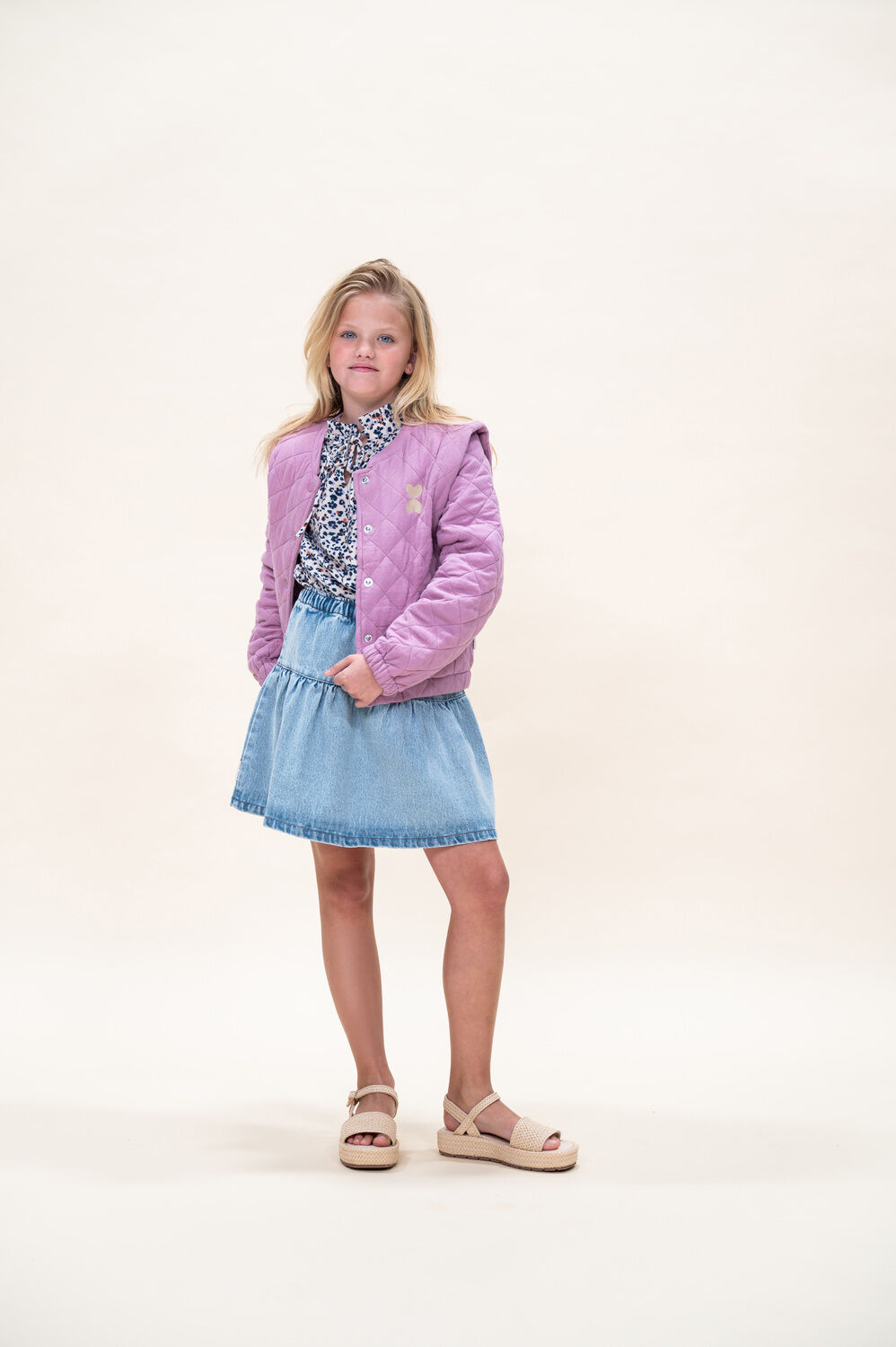 Roze PETIT BLUSH Jack ICONIC JACKET - large