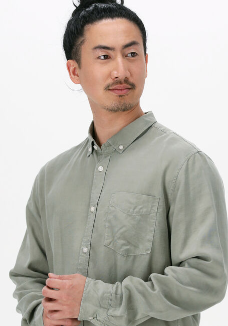 Groene DSTREZZED Casual overhemd SHIRT BUTTON DOWN TENCEL - large