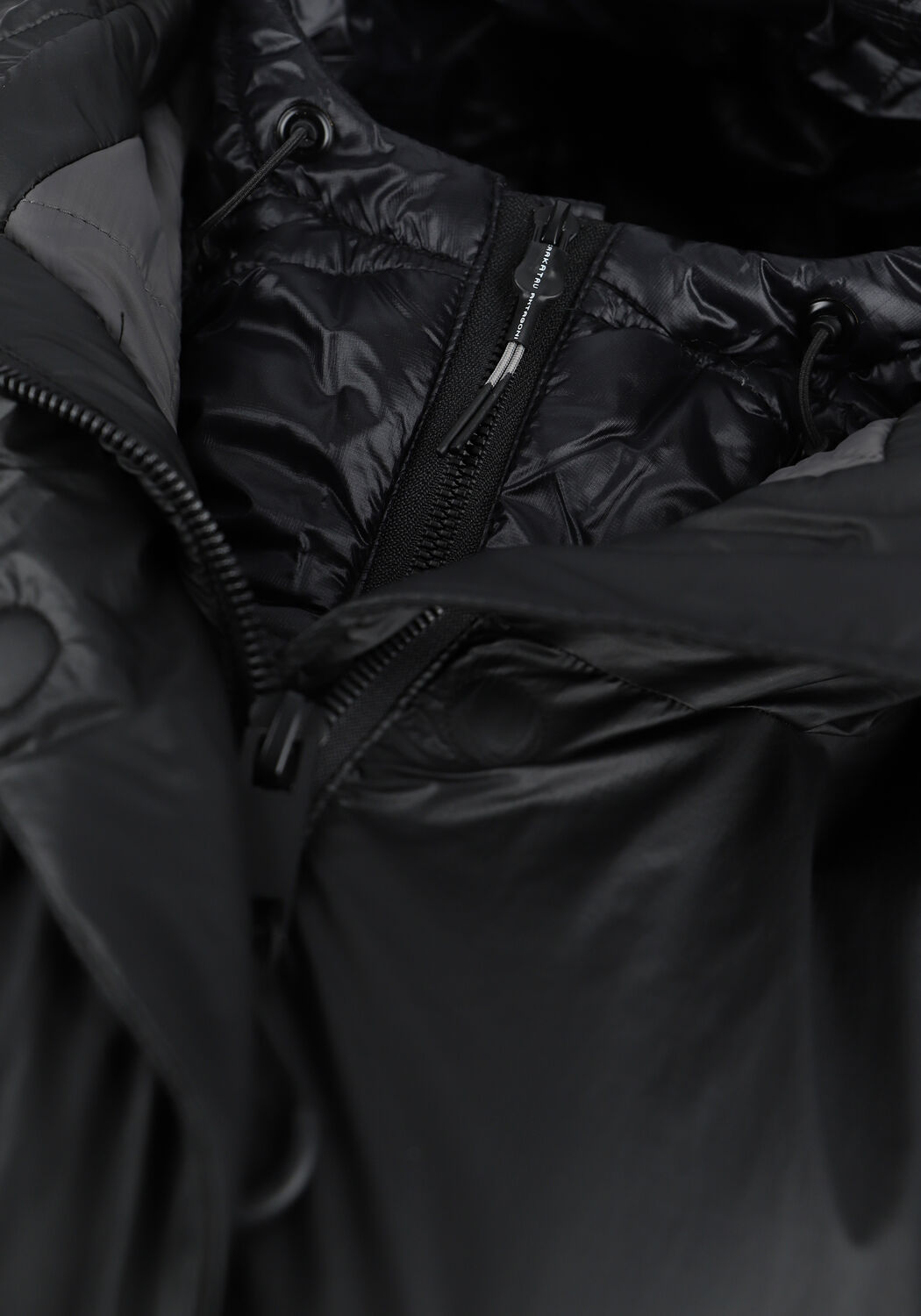 Zwarte KRAKATAU Gewatteerde jas QW333 - large