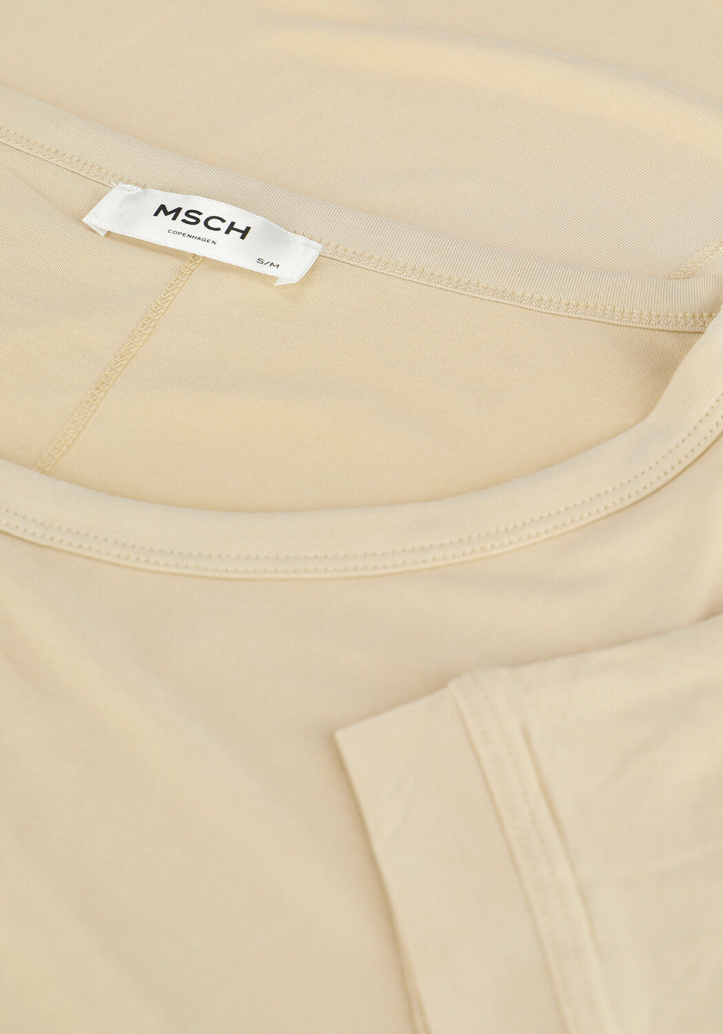 Zand MSCH COPENHAGEN T-shirt FENYA MODAL TEE - large