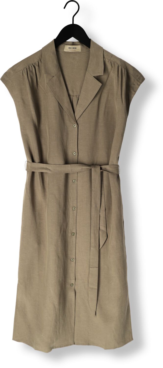 MOS MOSH Dames Jurken Mmnelli Alexis Dress Khaki
