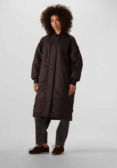 Zwarte MY ESSENTIAL WARDROBE Gewatteerde jas HELGAMW REVERSABLE LONG JACKET - large