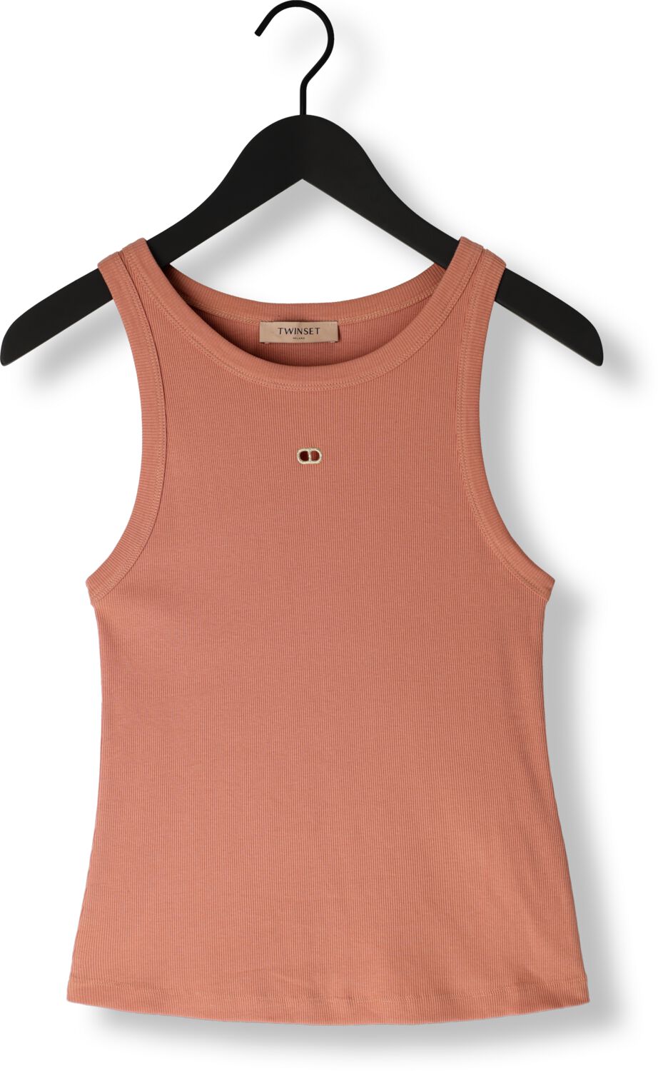 TWINSET MILANO Dames Tops & T-shirts Knitted Tank Top Koraal